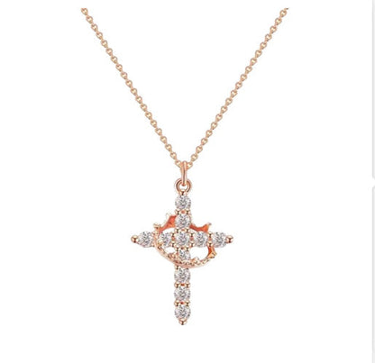 JolieCrown™ Cross & Crown Necklace (BUY 1 GET 1 FREE ENDS TONIGHT) *JUST ADD 2 TO CART!*