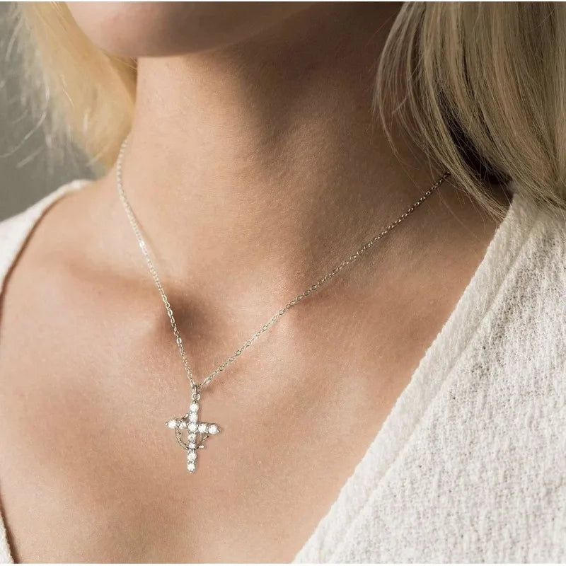 JolieCrown™ Cross & Crown Necklace (BUY 1 GET 1 FREE ENDS TONIGHT) *JUST ADD 2 TO CART!*