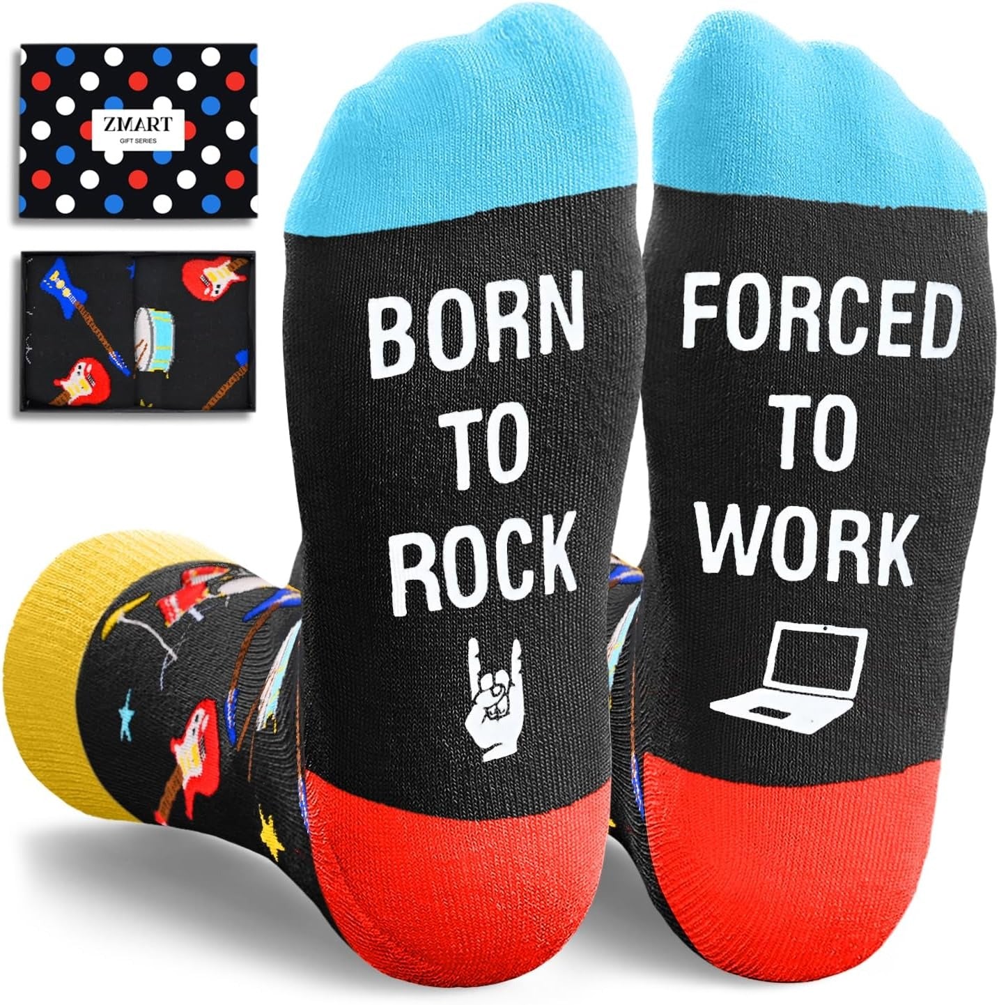 BORN TO ROCK SOCKS