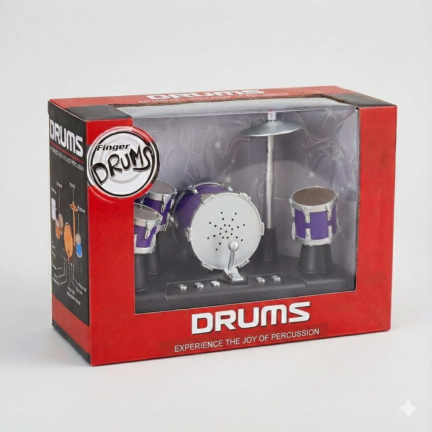 Mini Desk Drum Set (Plays Sounds)