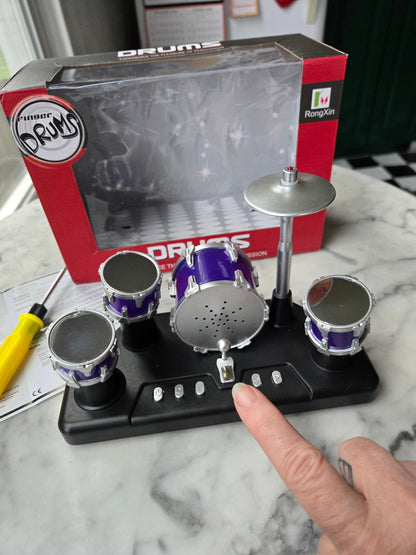 Mini Desk Drum Set (Plays Sounds)