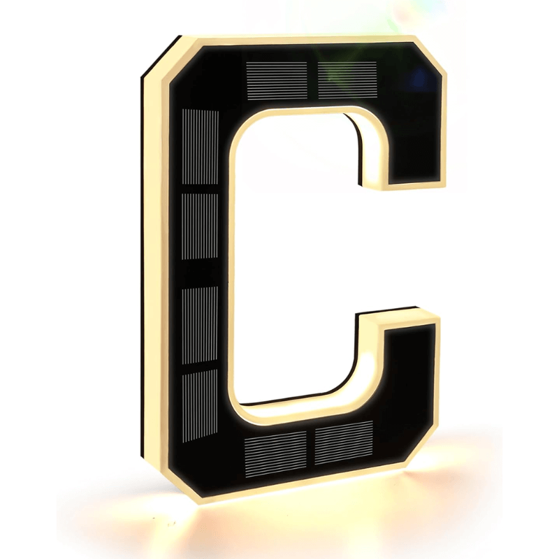 9-Inch Solar Lighted House Numbers for Outside